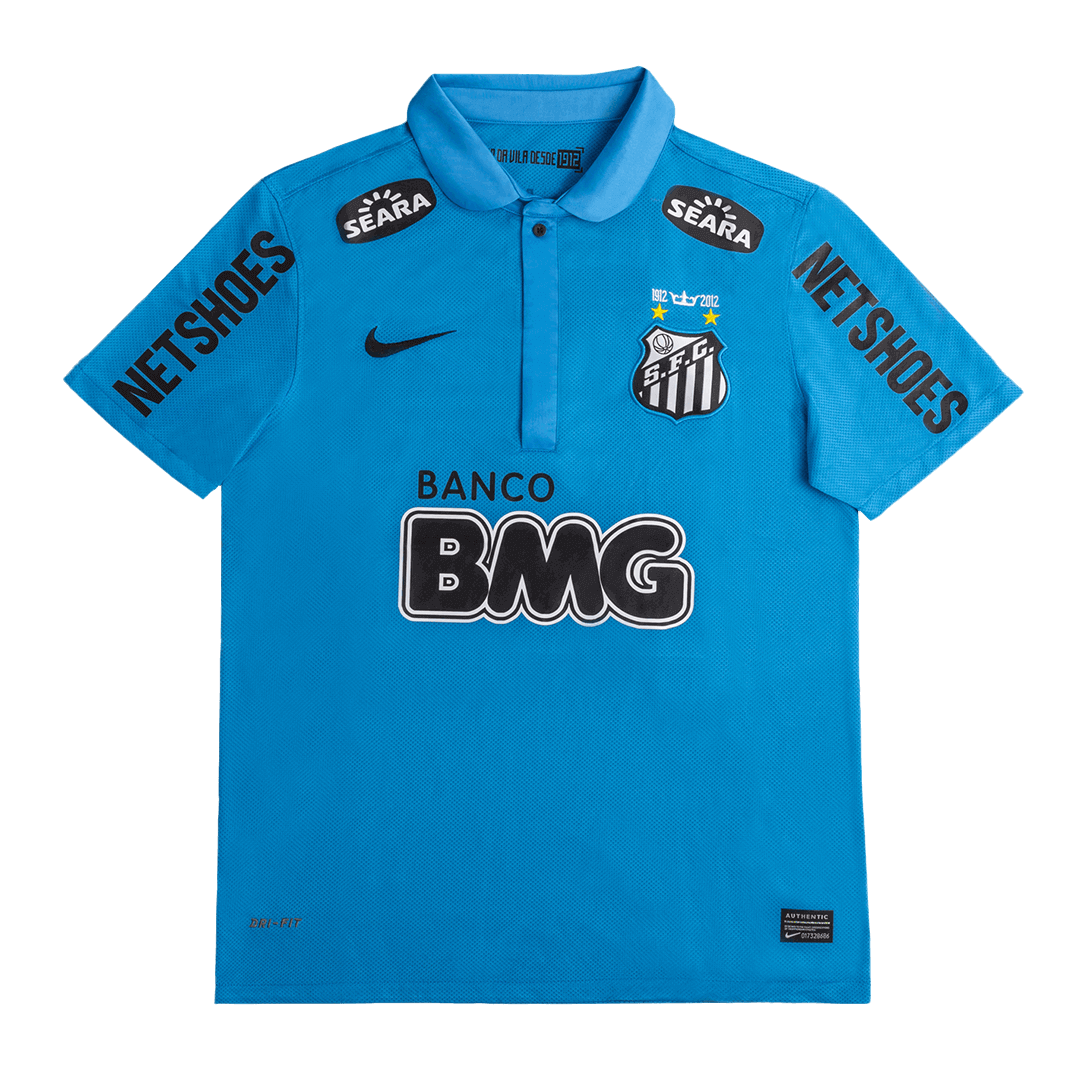 Retro 2012 Santos FC Third Away Soccer Jersey