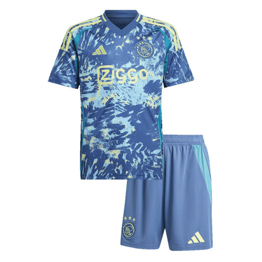 Kid's Ajax Away Soccer Jersey Kit 2024/25