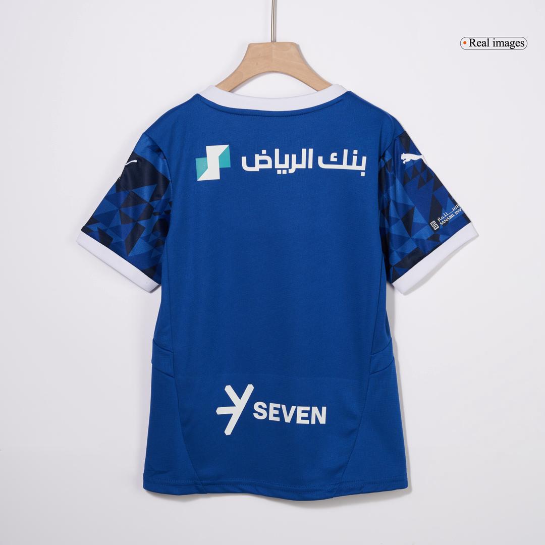 Kid's Al Hilal SFC Home Soccer Jersey Kit 2024/25