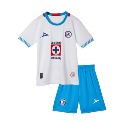 Kid's Cruz Azul Away Soccer Jersey Kit 2024/25