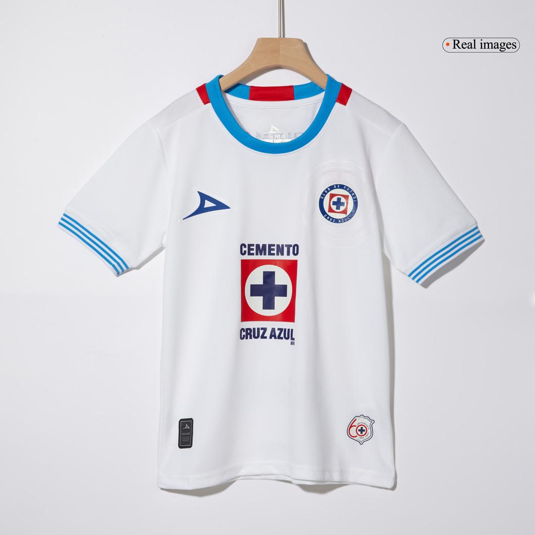 Kid's Cruz Azul Away Soccer Jersey Kit 2024/25