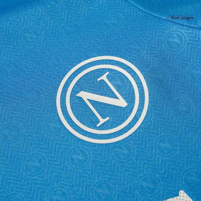 Kid's Napoli Home Soccer Jersey Kit 2024/25