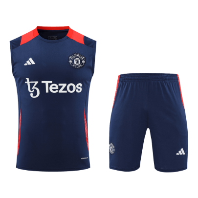 Manchester United Pre-Match Soccer Jersey Vest Kit 2024/25