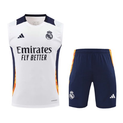 Real Madrid Pre-Match Soccer Jersey Vest Kit 2024/25