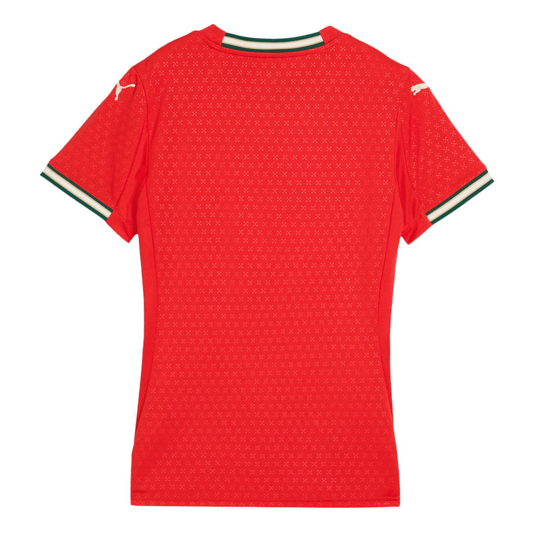 Camiseta de fútbol local de Portugal para mujer 2025