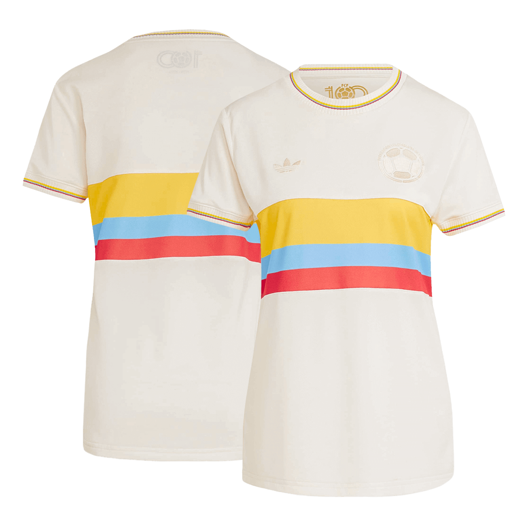 Women's Colombia Soccer Jersey 2024 - 100th Anniversary