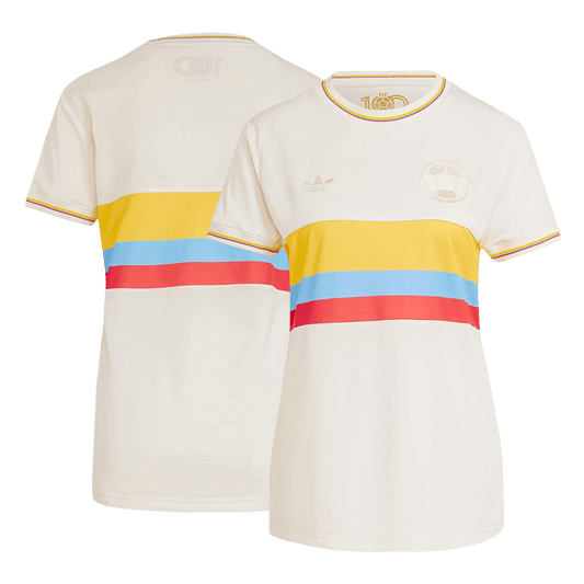 Women's Colombia Soccer Jersey 2024 - 100th Anniversary