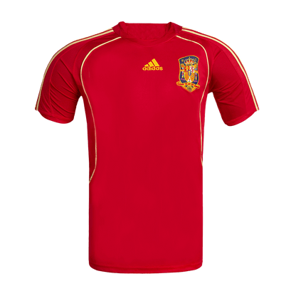 Retro 2008 Spain Home Soccer Jersey