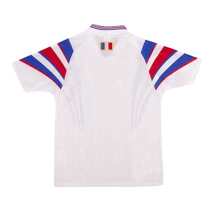 Retro 1996 France Away Soccer Jersey