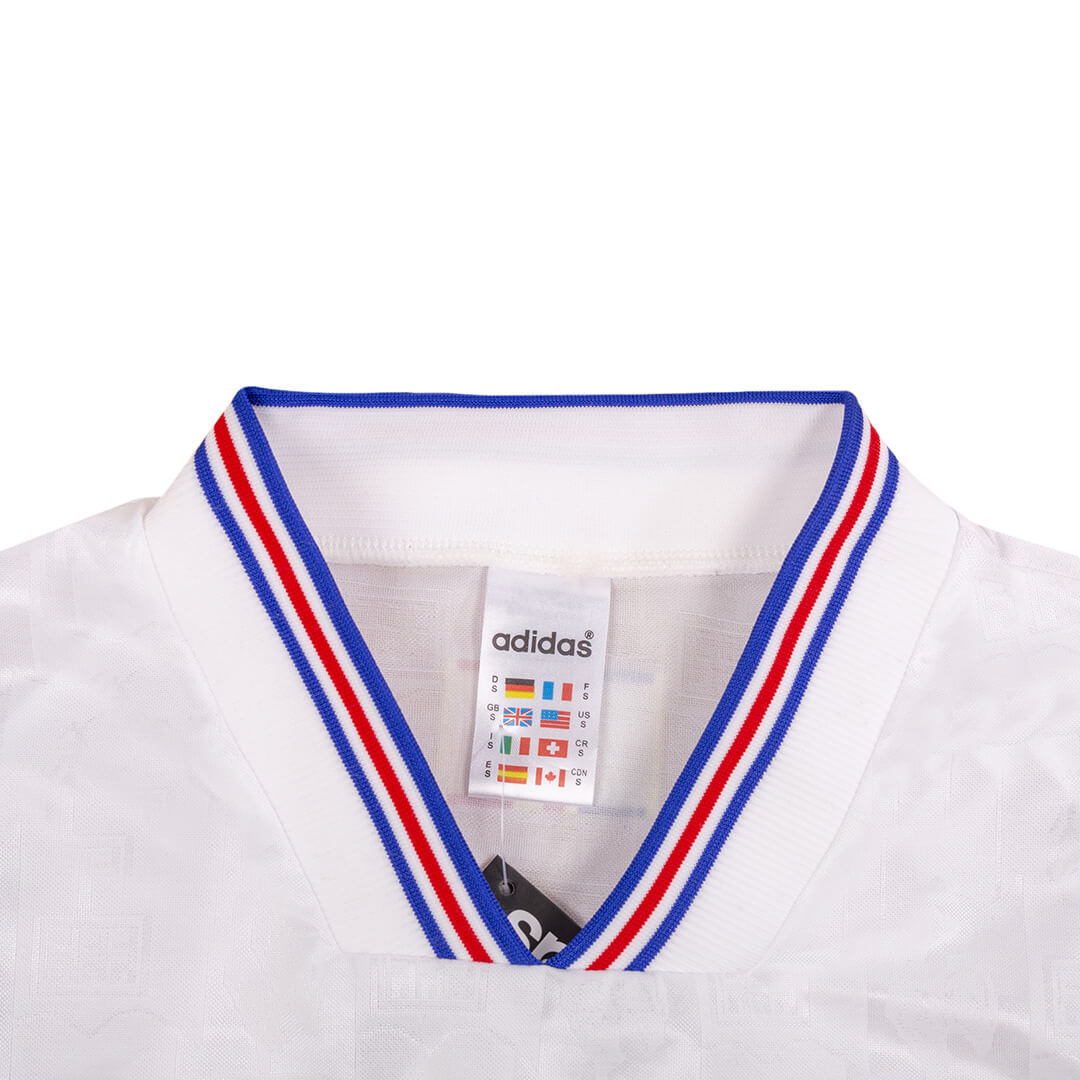 Retro 1996 France Away Soccer Jersey