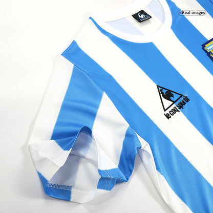 Retro 1986 Argentina Home Soccer Jersey