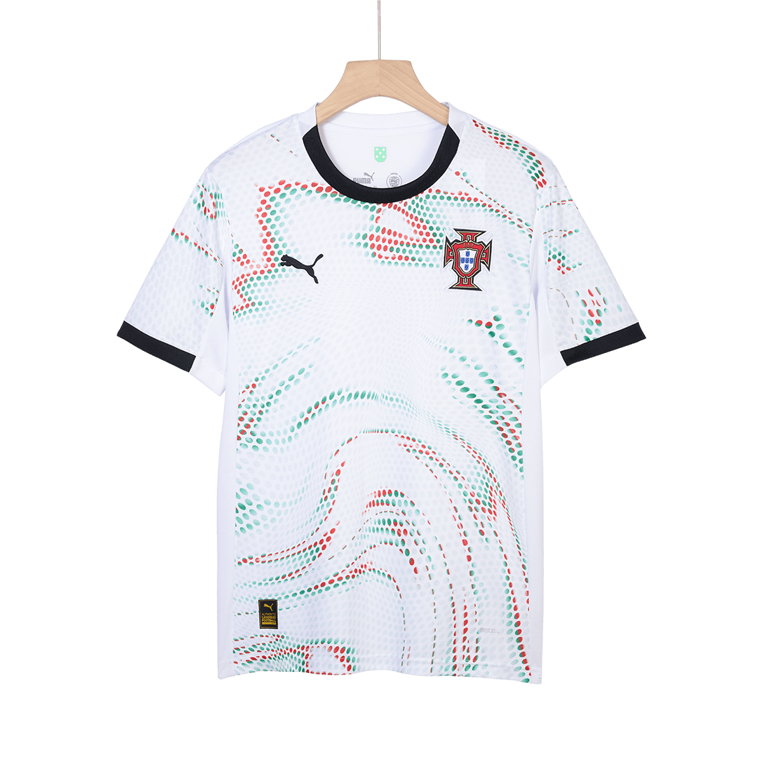 Portugal Away Soccer Jersey Kit(Jersey+Shorts) 2025
