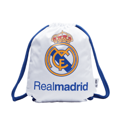 Real Madrid Logo Soccer Bag Black/White