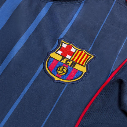 Retro 2004/05 Barcelona Away Soccer Jersey