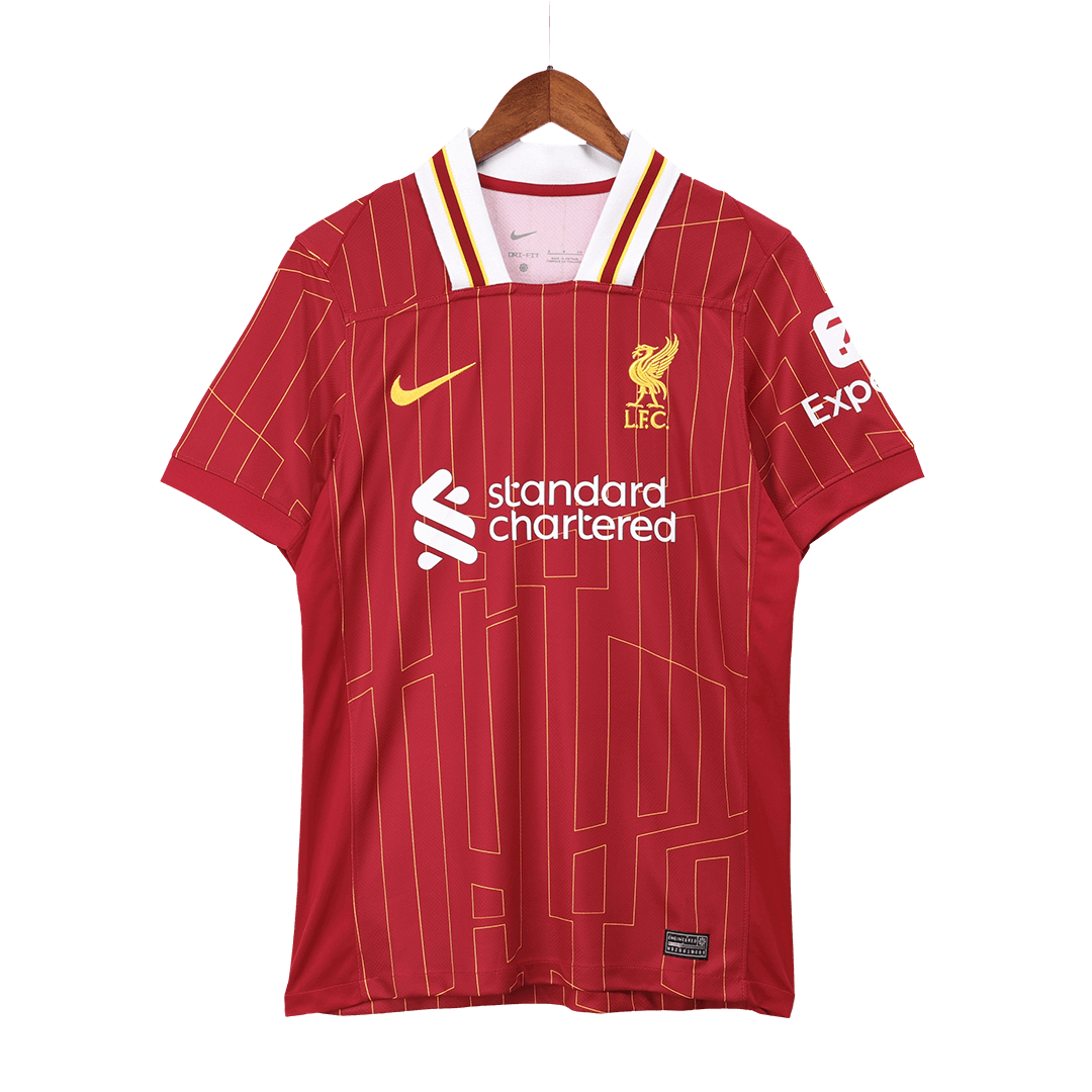 Liverpool Jersey Custom Soccer Jersey Home 2024/25