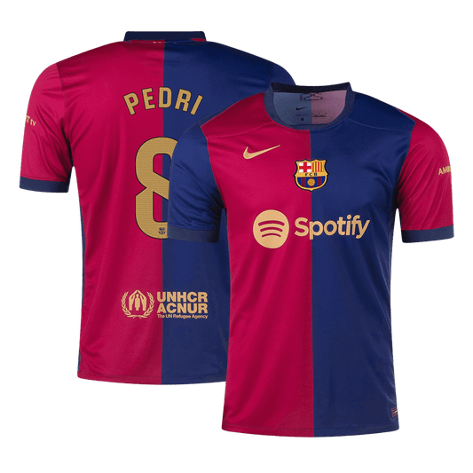 PEDRI #8 Barcelona Home soccer jersey 2024/25