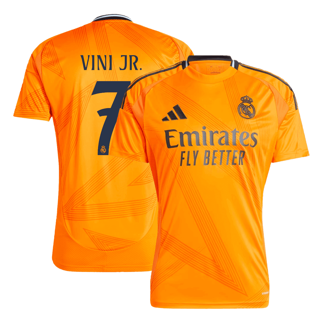 VINI JR. #7 Real Madrid Away soccer jersey 2024/25