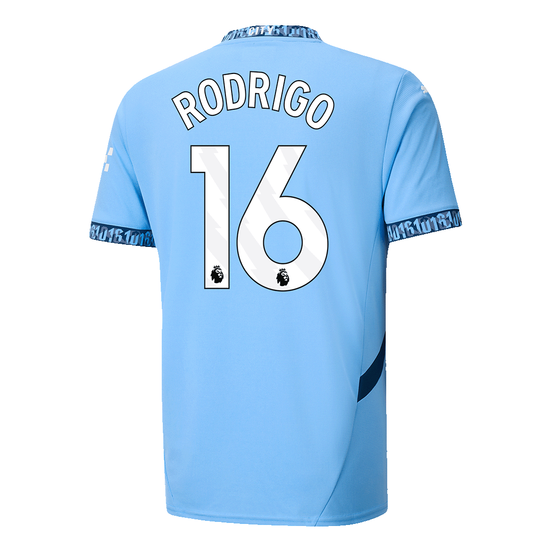 RODRIGO #16 Manchester City Home soccer jersey 2024/25