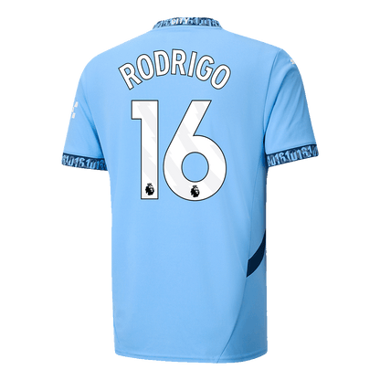 RODRIGO #16 Manchester City Home soccer jersey 2024/25