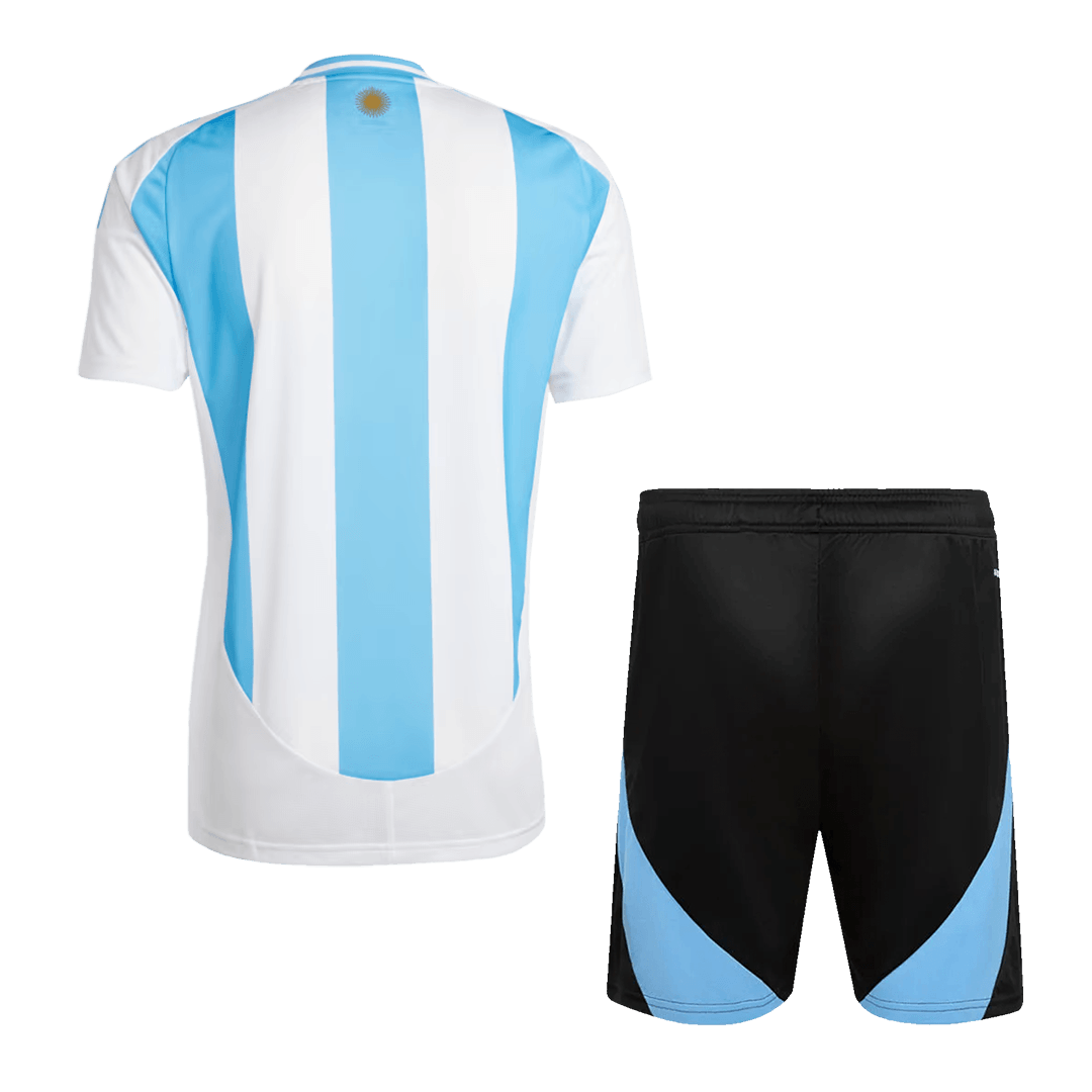 Argentina Home Soccer Jersey Kit(Jersey+Shorts) 2024