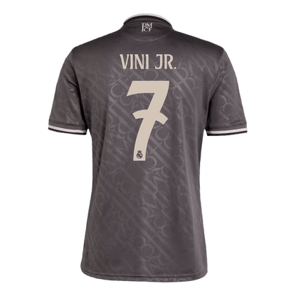 VINI JR. #7 Real Madrid Third Away soccer jersey 2024/25