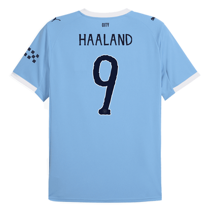 Manchester City Jersey Custom HAALAND #9 Soccer Jersey Home 2025/26 Club World Cup