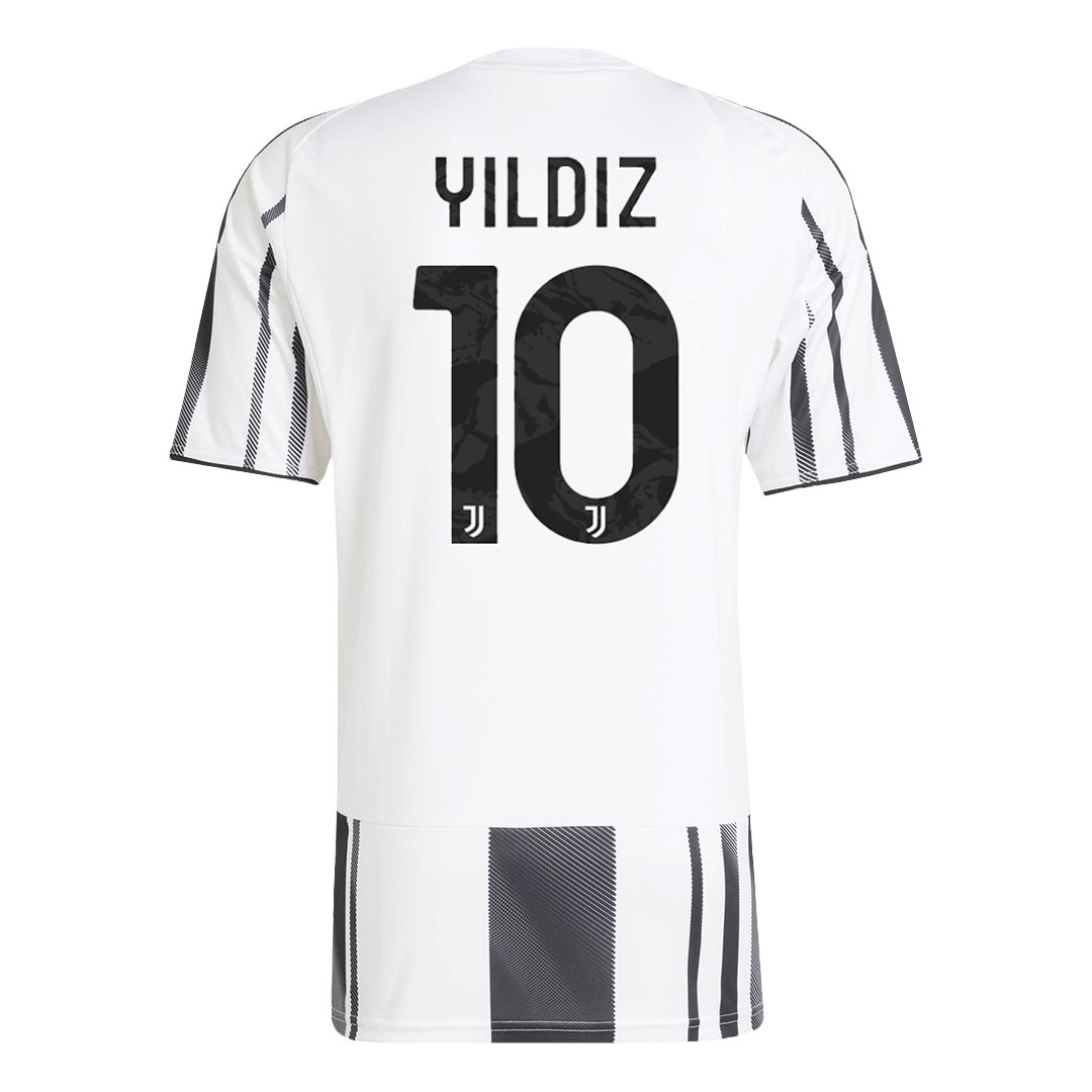 Juventus Jersey Custom YILDIZ #10 Soccer Jersey Home 2025/26