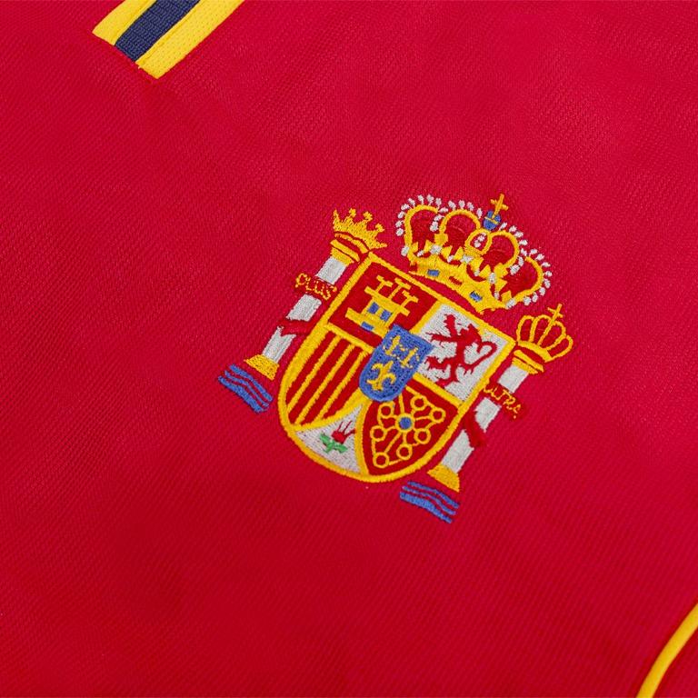 Retro 2000 Spain Home Soccer Jersey