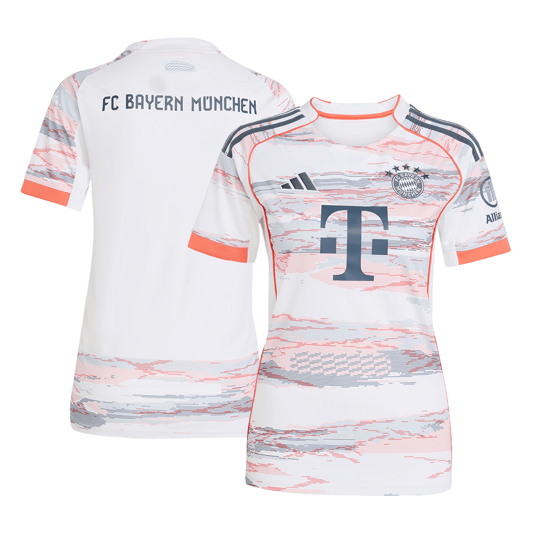 Bayern Munich Soccer Jersey Away Women Custom Shirt 2025/26
