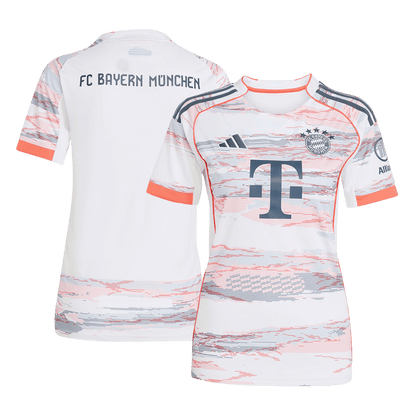 Bayern Munich Soccer Jersey Away Women Custom Shirt 2025/26