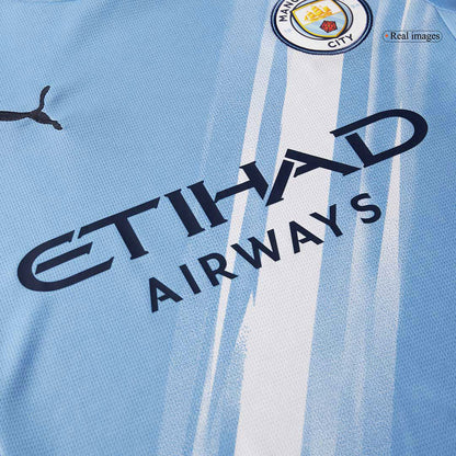 Manchester City Jersey Custom RODRIGO #16 Soccer Jersey Home 2025/26