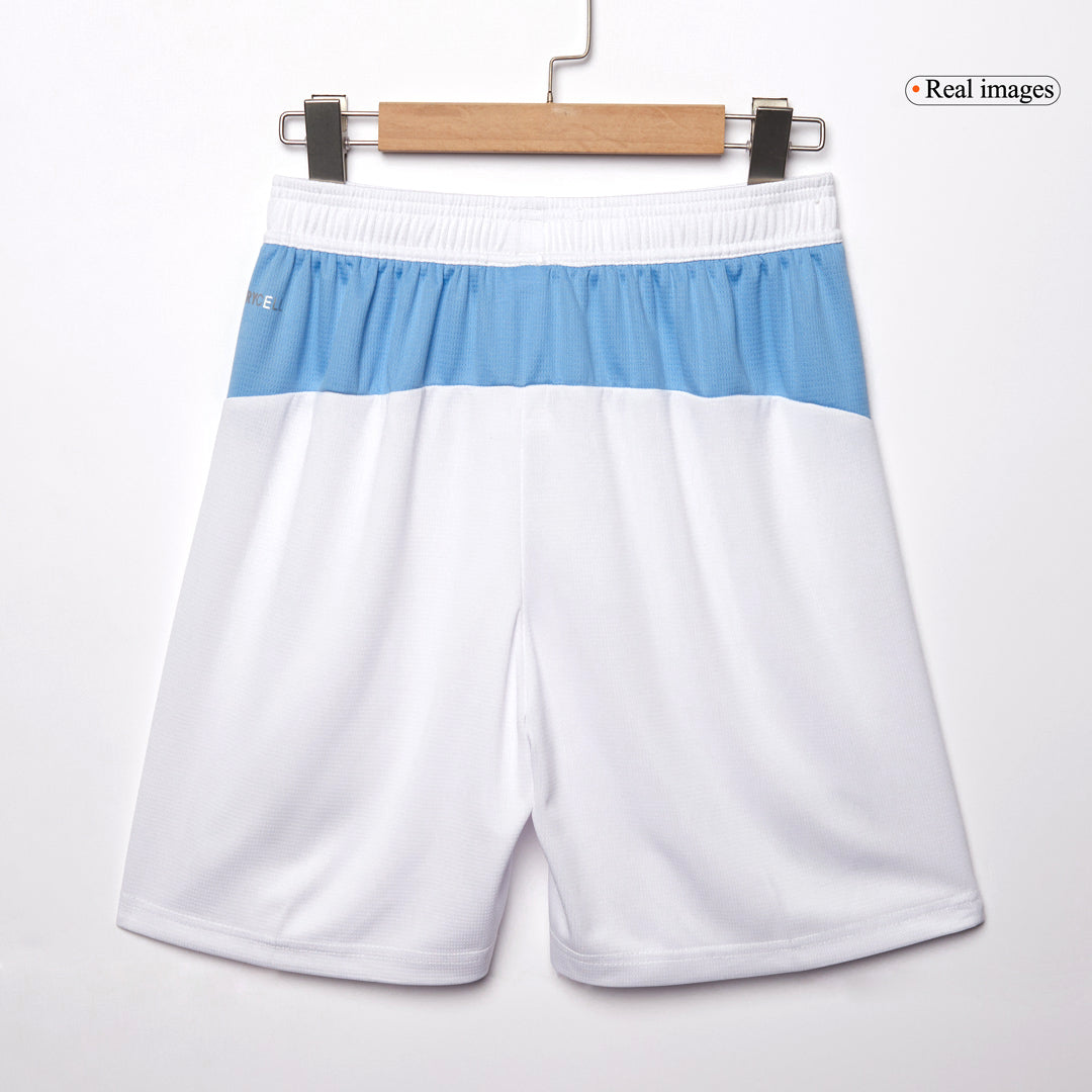 Manchester City Home Soccer Shorts 25/26 White