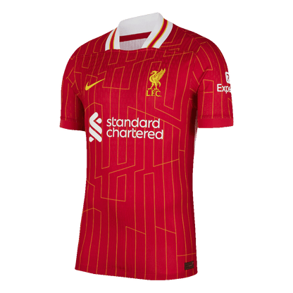 Player Version Liverpool Jersey Custom CHAMPIONS #20 Soccer Jersey Home 2024/25