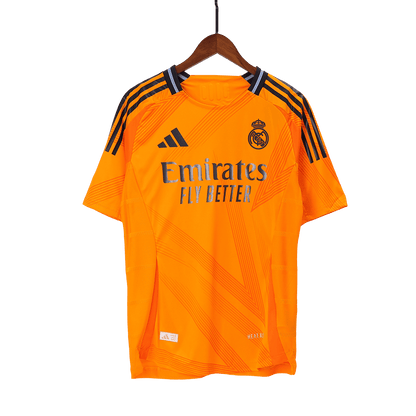 Player Version Real Madrid Jersey Custom MBAPPÉ #9 Soccer Jersey Away 2024/25 Bear Champ Font