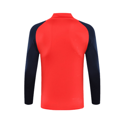 Manchester United Zipper Sweatshirt Kit(Top+Pants) 2024/25