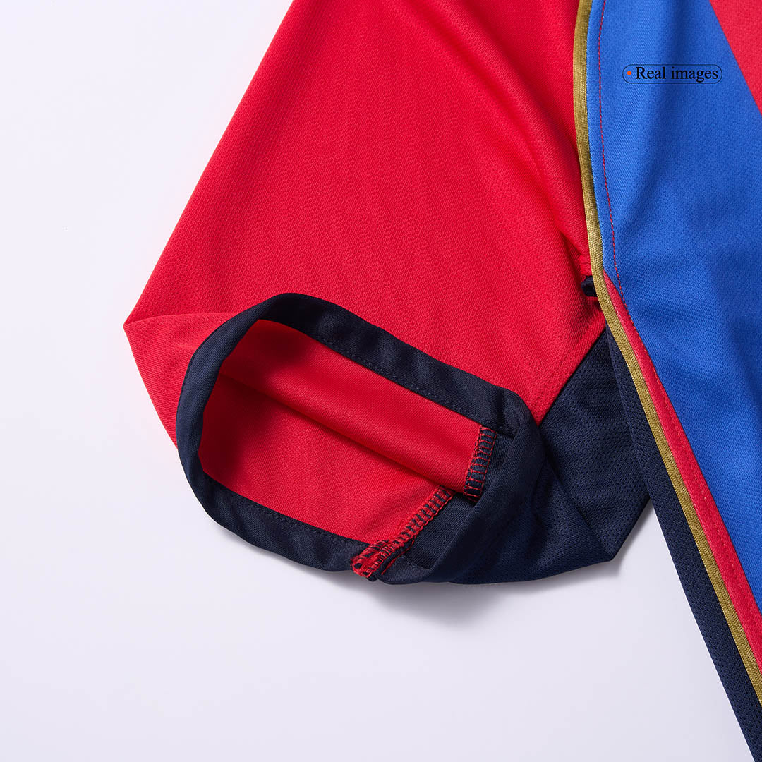 Barcelona Retro Jersey Custom RIVALDO #10 Soccer Jersey Home 2001/02