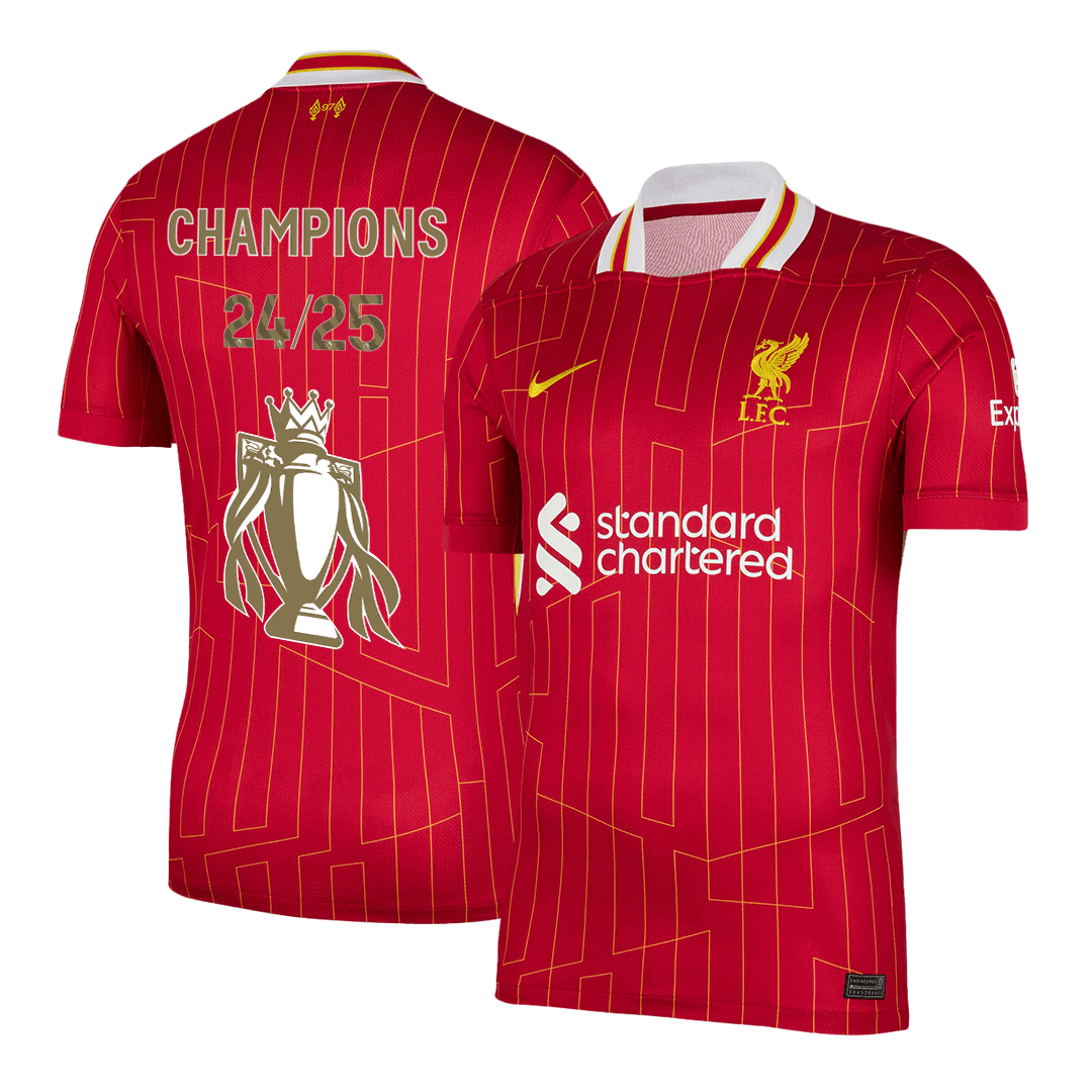 Liverpool Jersey Custom Soccer Jersey Home 2024/25
