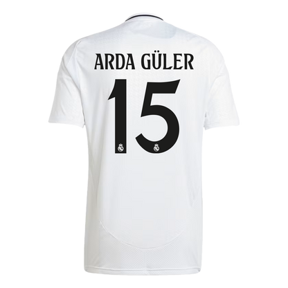 ARDA G¡§1ler #15 Real Madrid Home soccer jersey 2024/25