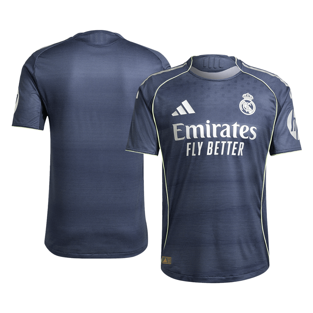 Player Version Real Madrid Jersey Custom Soccer Jersey Away 2025/26