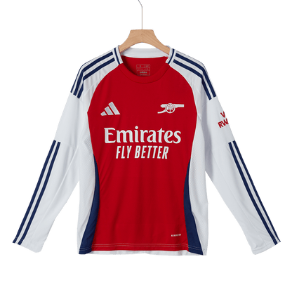 Arsenal Home Long Sleeve Soccer Jersey 2024/25