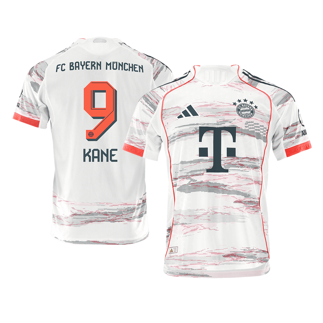 Player Version Bayern Munich Jersey Custom KANE #9 Soccer Jersey Away 2025/26