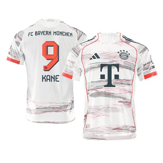 Player Version Bayern Munich Jersey Custom KANE #9 Soccer Jersey Away 2025/26