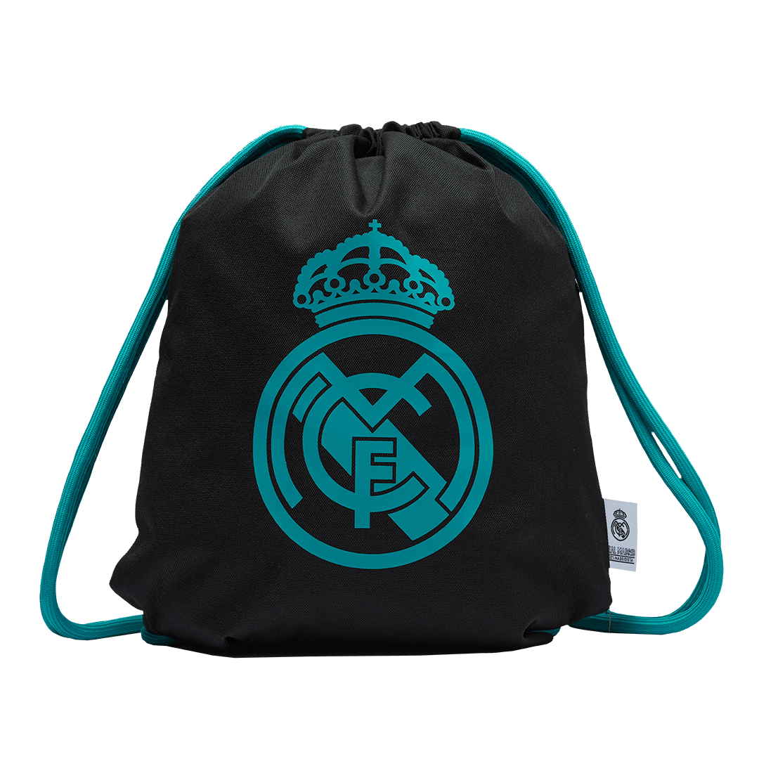 Real Madrid Logo Soccer Bag Black/White