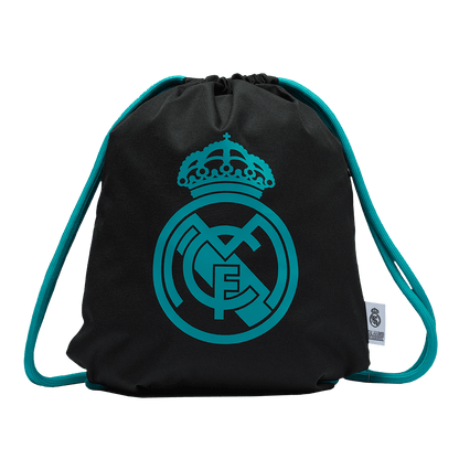 Real Madrid Logo Soccer Bag Black/White