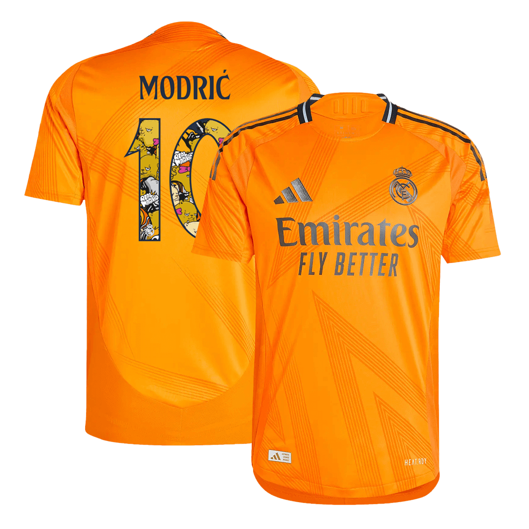 Player Version Real Madrid Jersey Custom MODRIĆ #10 Soccer Jersey Away 2024/25 Bear Champ Font