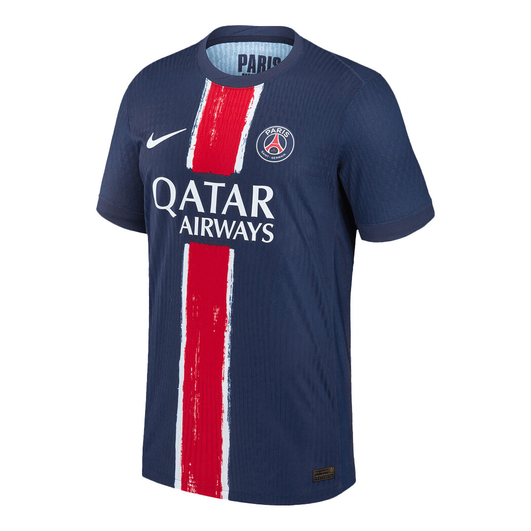 Player Version PSG Jersey Custom BARCOLA #29 Soccer Jersey Home 2024/25 - UCL