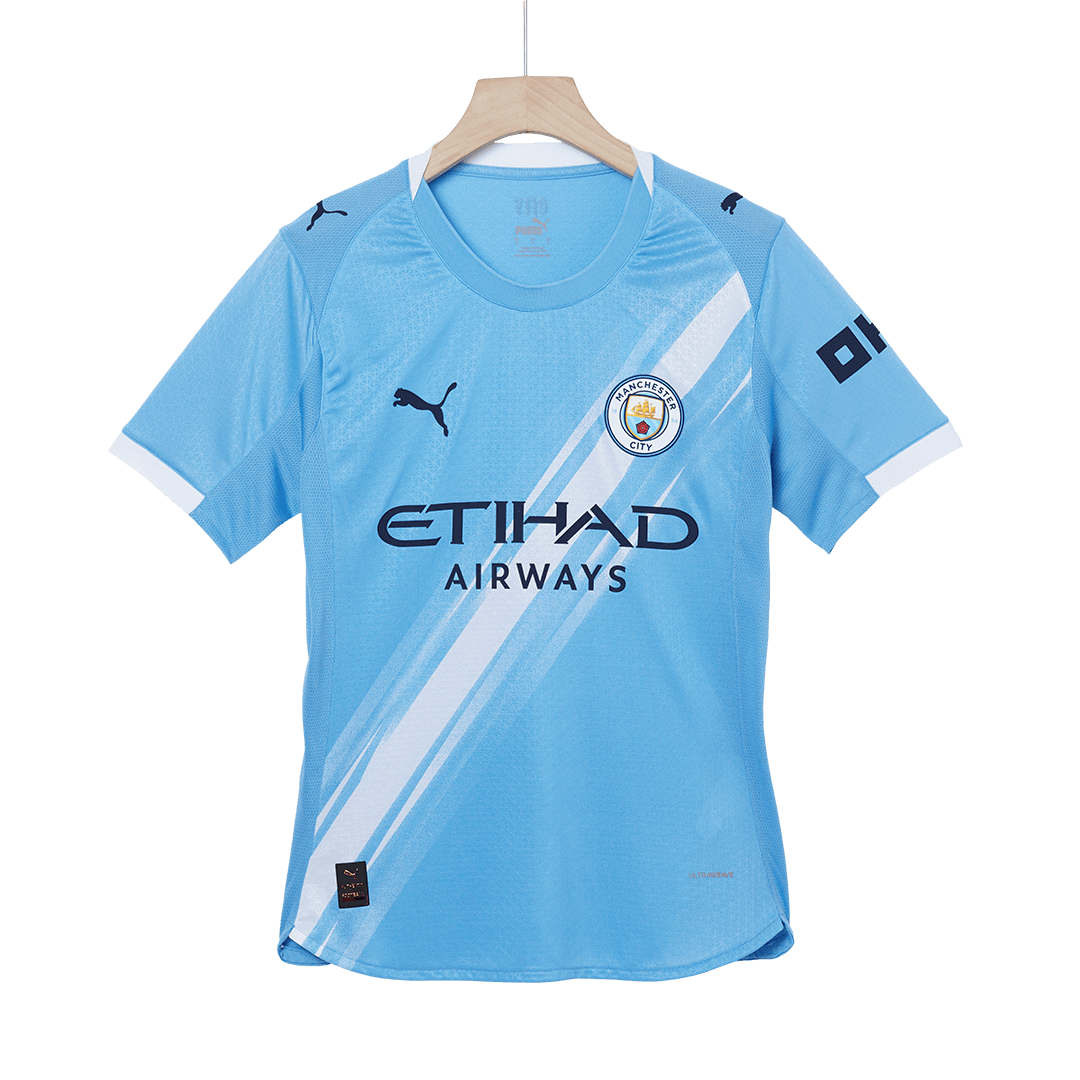 Player Version Manchester City Jersey Custom RODRIGO #16 Soccer Jersey Home 2025/26 - Club World Cup