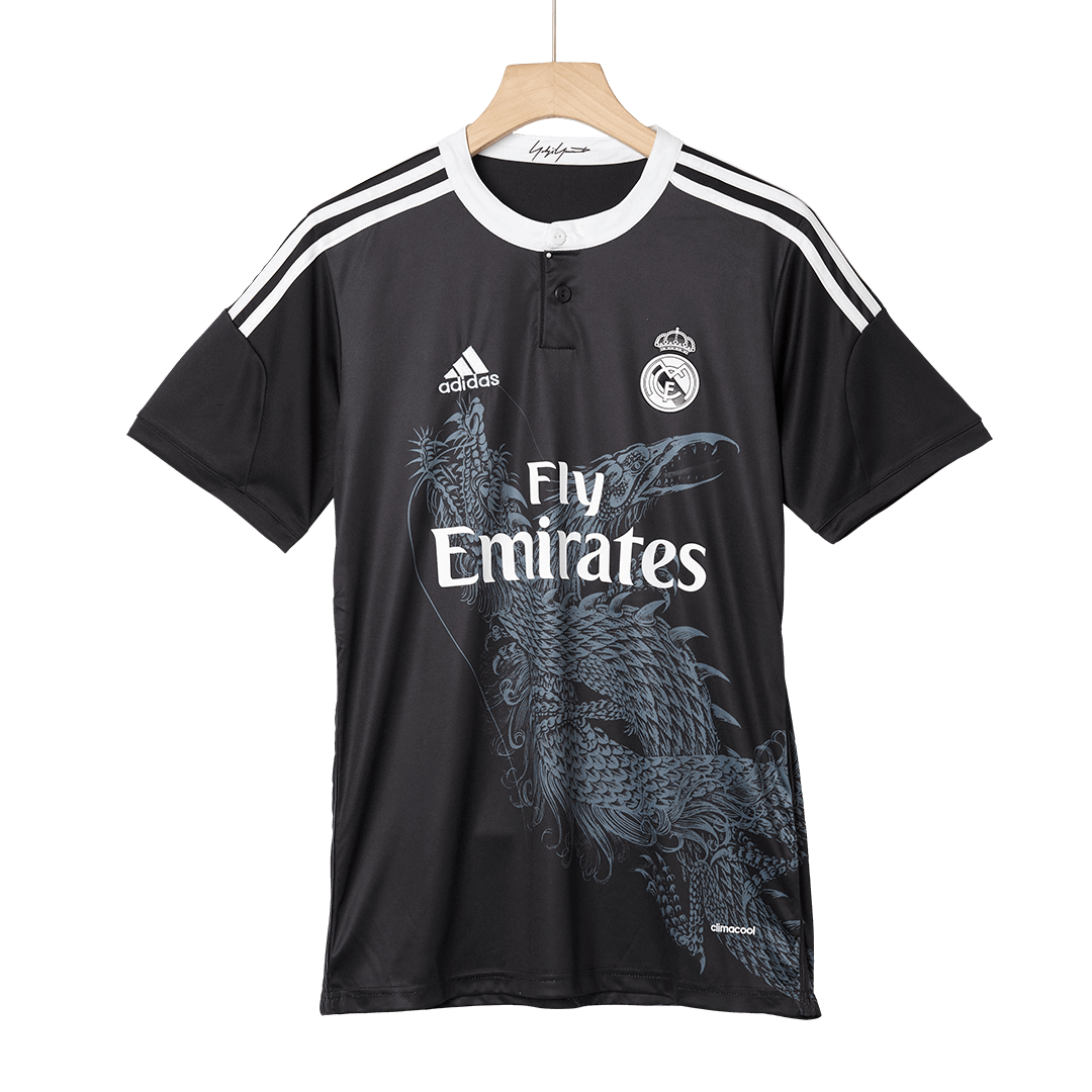 Real Madrid Retro Jersey Custom KROOS #8 Soccer Jersey Third Away 2014/15