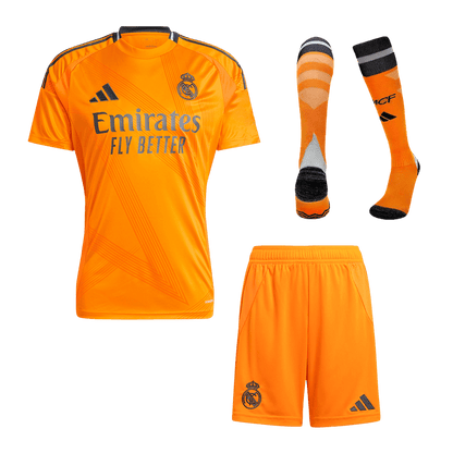 Men's Real Madrid Away Soccer Jersey Kit (Shirt+Shorts+Socks) 2024/25