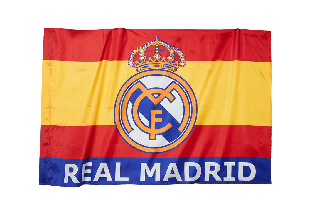 Real Madrid Team Flag Red